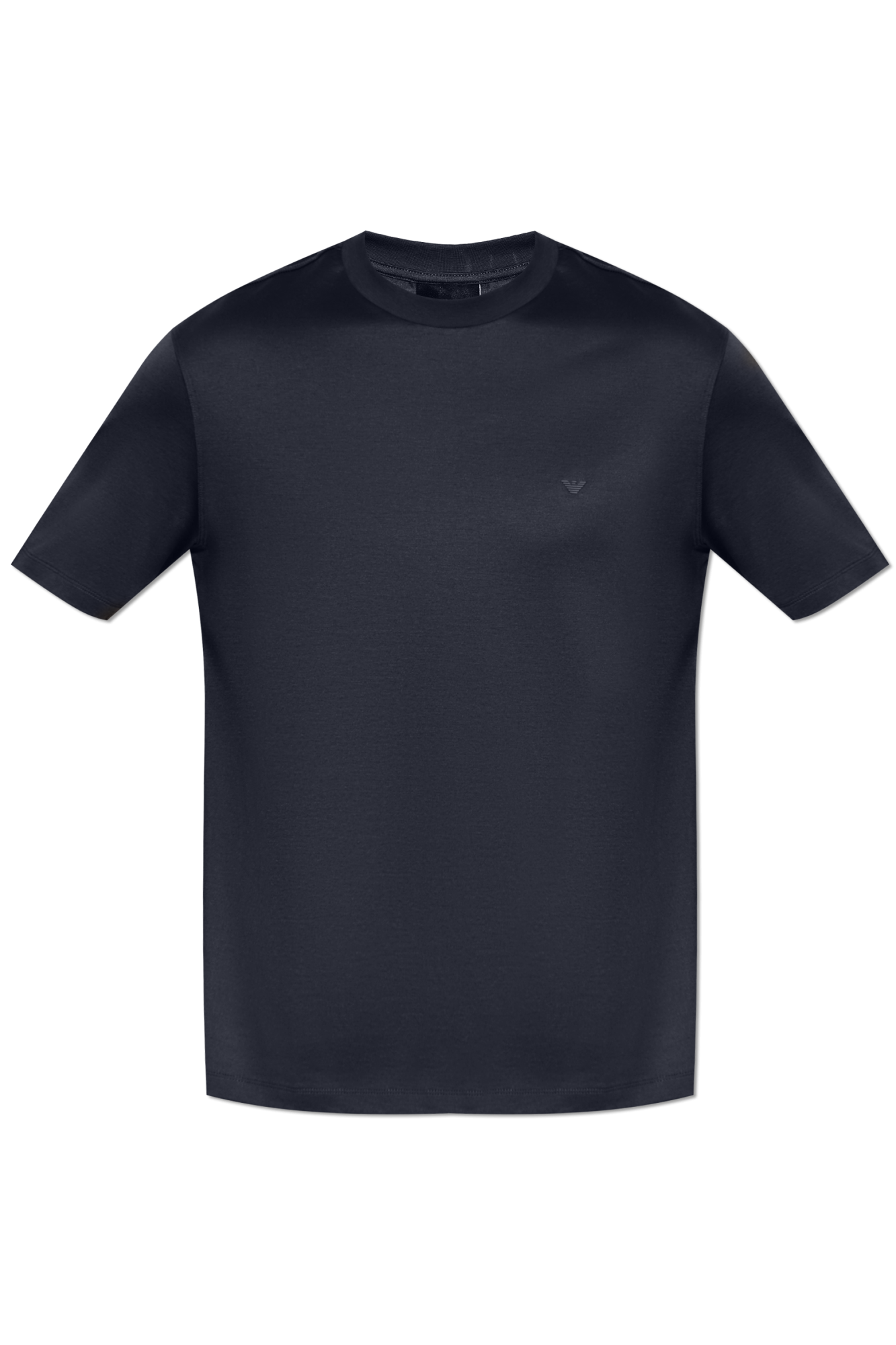 上品なスタイル Armani Emporio T-shirt Clothing Men's | logo rubber with トップス